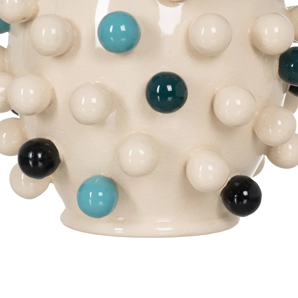 Vază ceramică NERULO multicolor, 31,5 x 31,5 x 43 cm