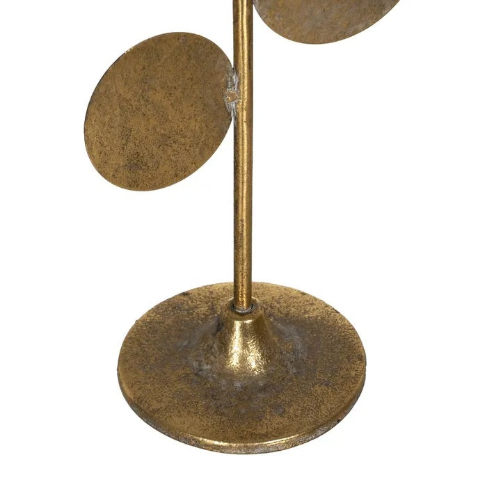 Suport lumânare ARISTO din fier, 18,5 x 18,5 x 71,5 cm