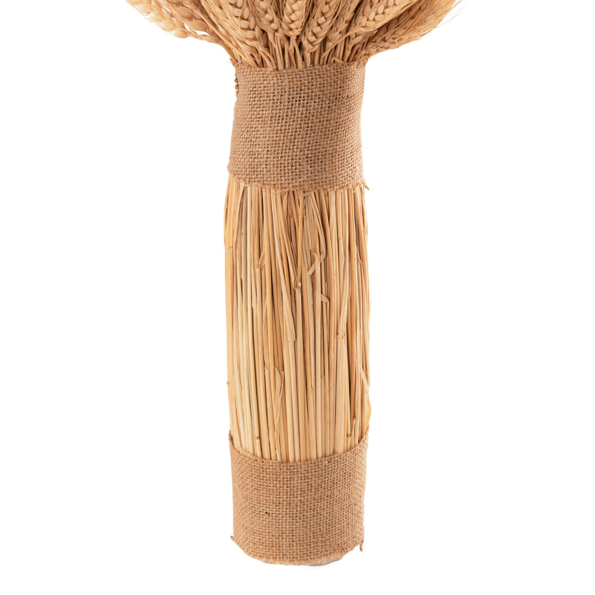 Buchet flori uscate CARLO BOUQUET din fire de grâu uscat, înălțime 48 cm