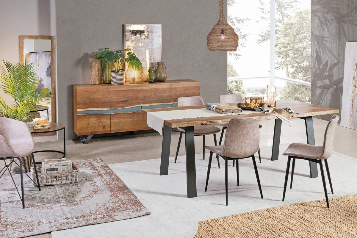 Tablou BOLD 748 imprimat pe pânză, cu folie aurie, MDF, 62,6 x 92,6 cm