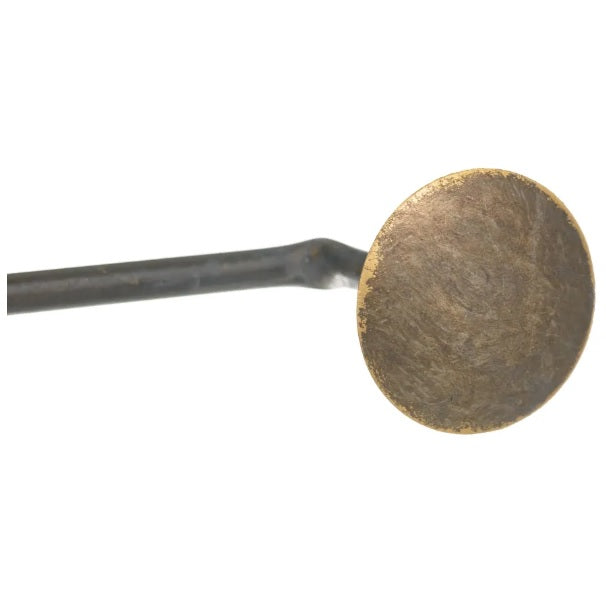 Oglindă NIMROD 84 cu cadru metalic finisat bronz, diametrul oglinzii 34 cm