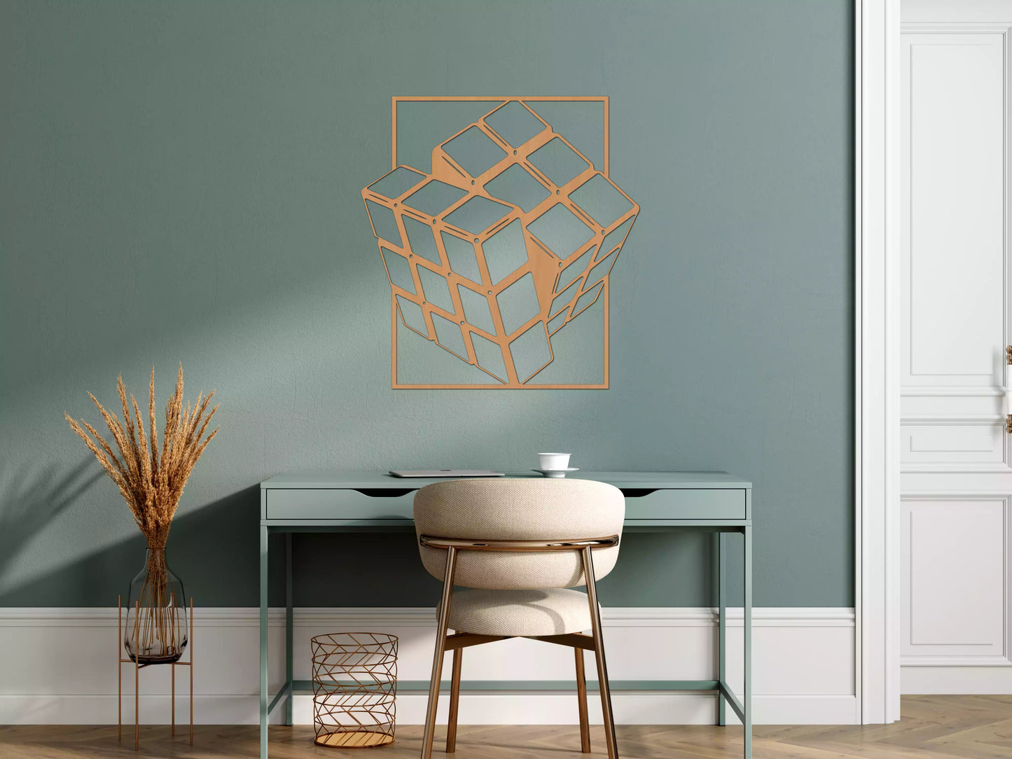 shopify_fag.webp Cubul Rubik - Decorațiune Perete Fibre Lemn