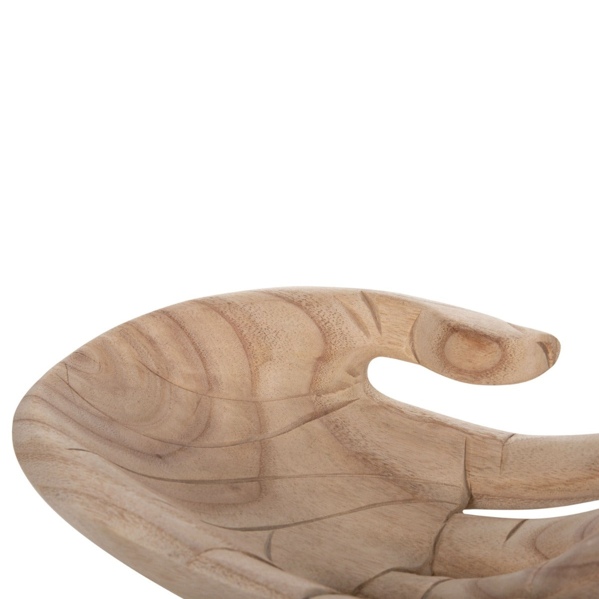 Obiect decorativ TELSAI LEFT HAND din lemn de Albasia, 30 x 20 x 10 cm