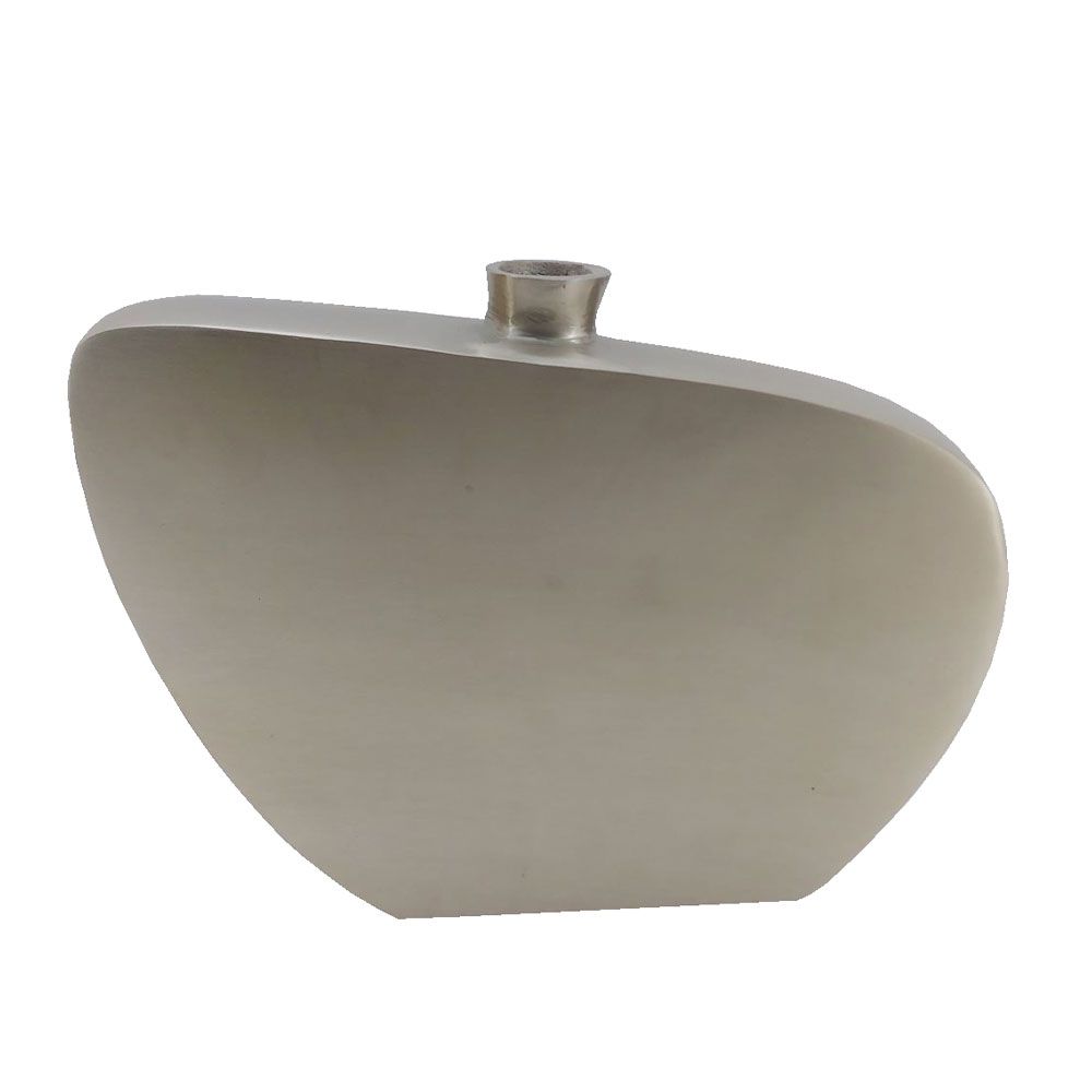 Vază decorativă ORNIA A din aluminiu, dimensiuni 29 x 5 x 21 cm