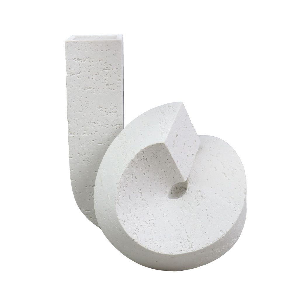 Vază decorativă GRAMAN din polirășină, 21 x 19 x 25 cm