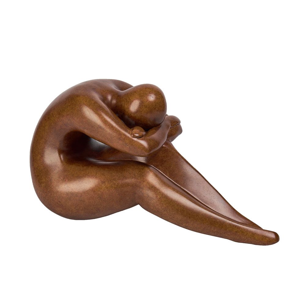 Figurină decorativă CARLSON din polirășină, maro, 57 x 23 x 30 cm
