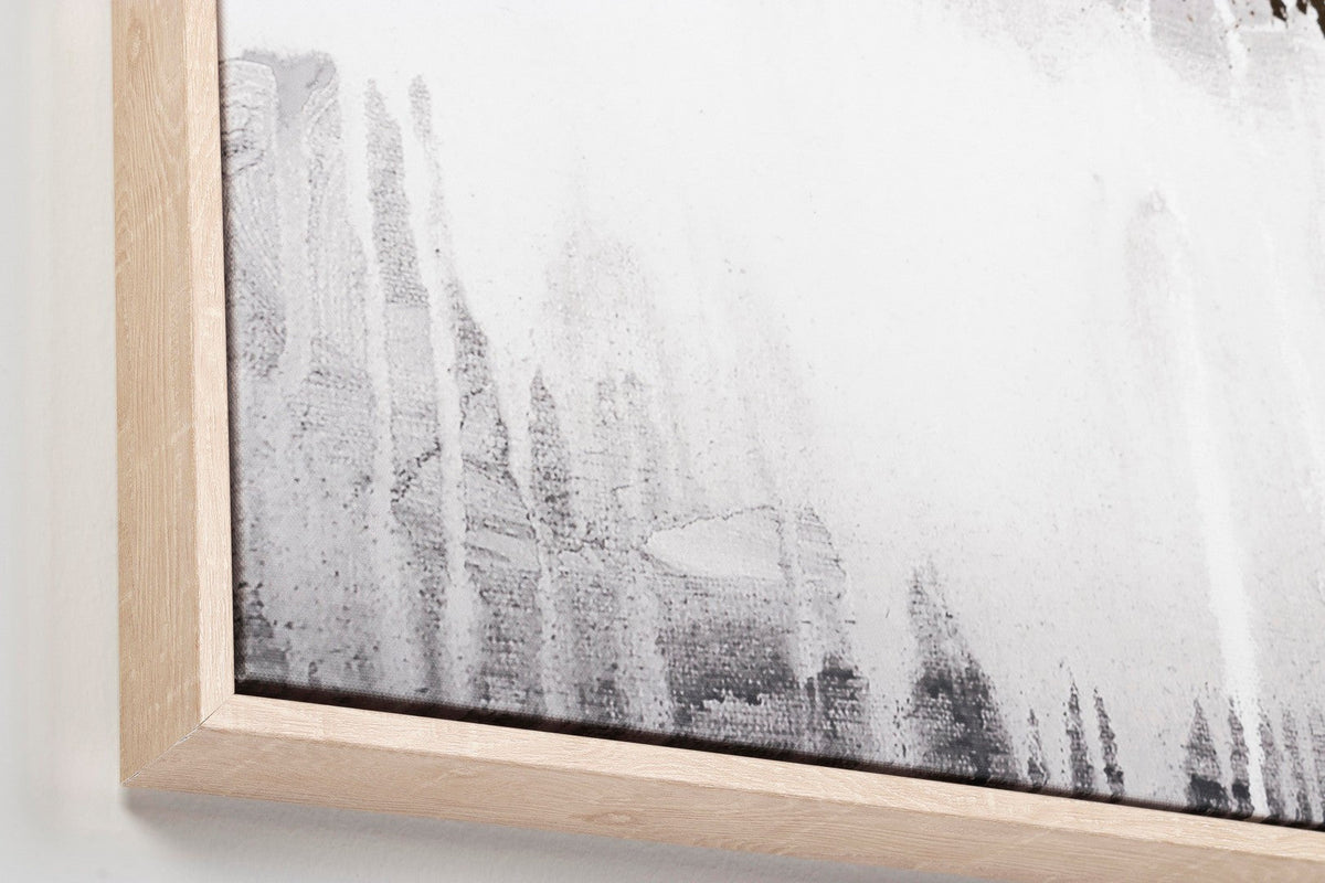 Tablou BOLD 745 pe pânză și MDF, cu foiță aurie, 82,6 x 122,6 cm