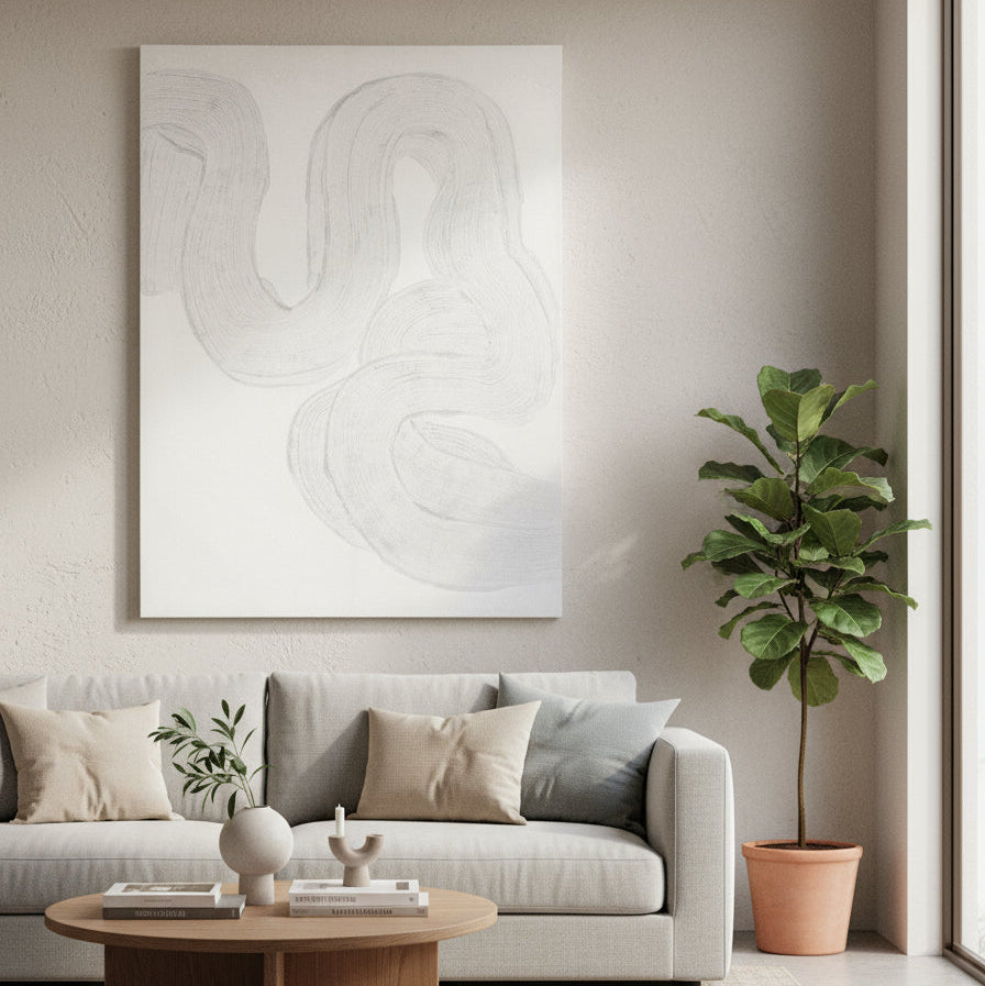 Tablou TEXTURE 998A în ulei pe pânză, lemn de pin, 90 x 120 cm