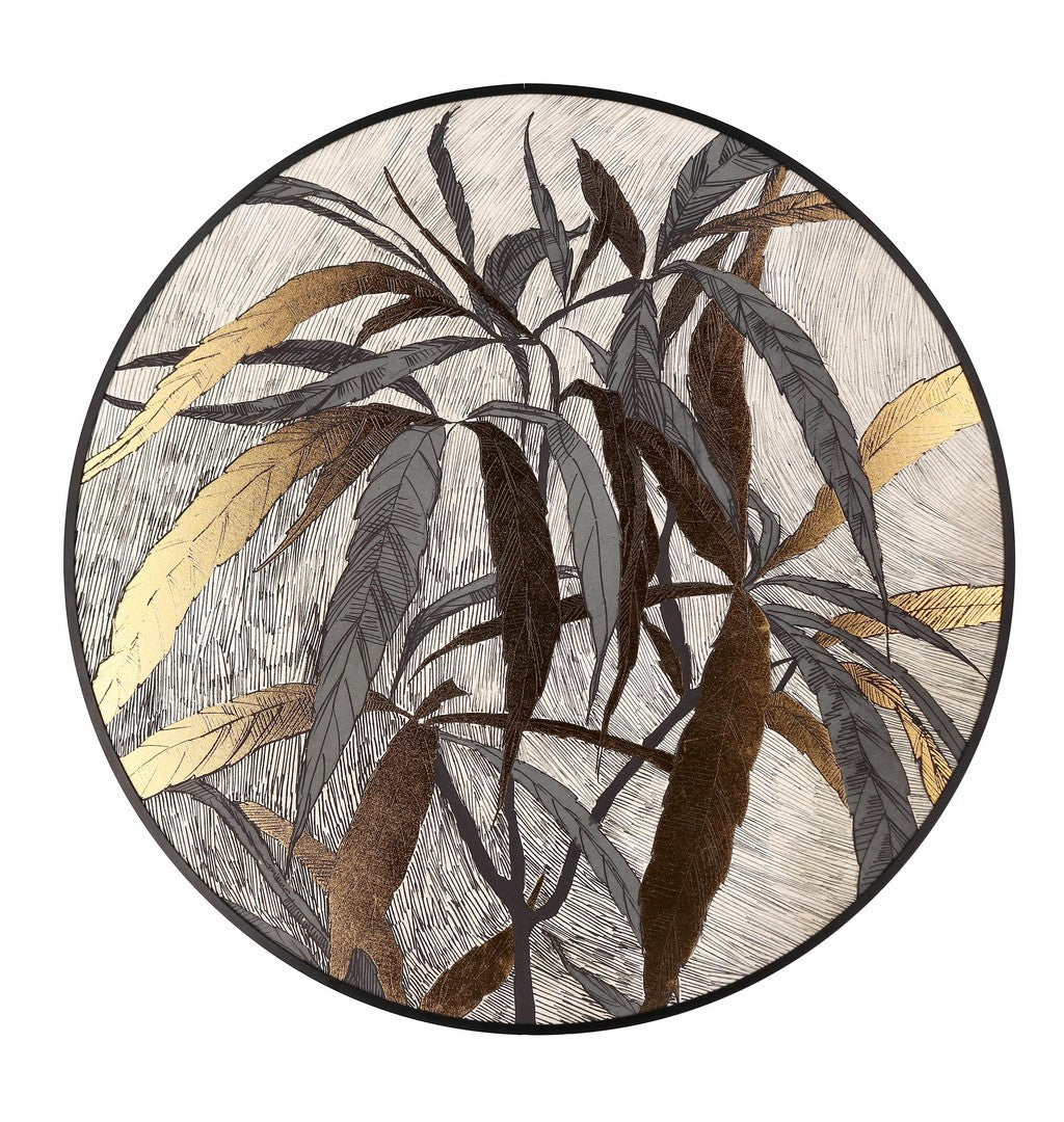 Tablou CORALIE pe pânză cu ramă din aluminiu, 80,8 x 80,8 cm