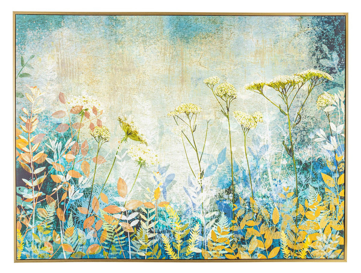 Tablou GALLERY 920 pictat manual pe pânză, lemn de pin și plastic, 120 x 90 cm