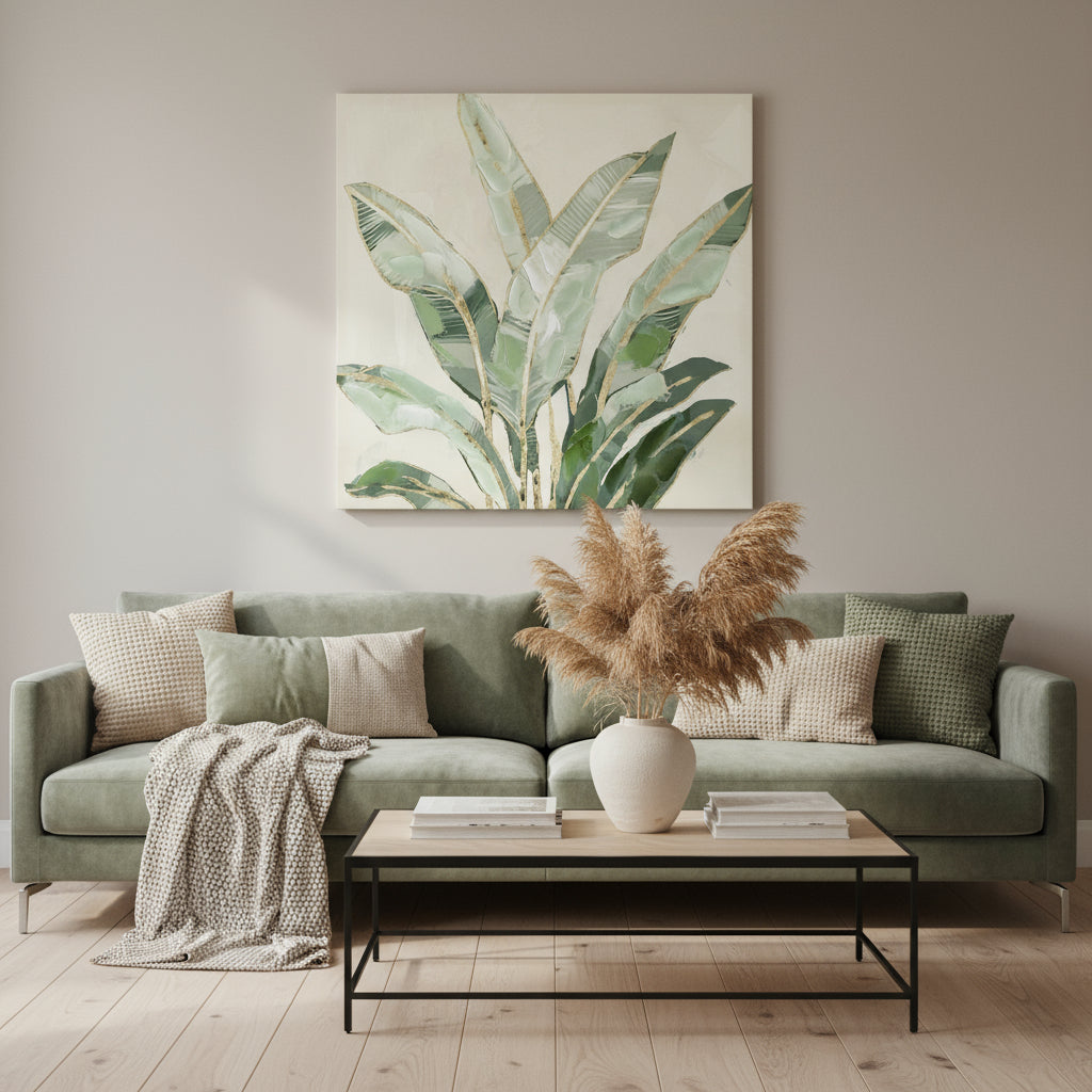 Tablou CROWN PAINTING din pânză și lemn, dimensiune 80 x 80 cm