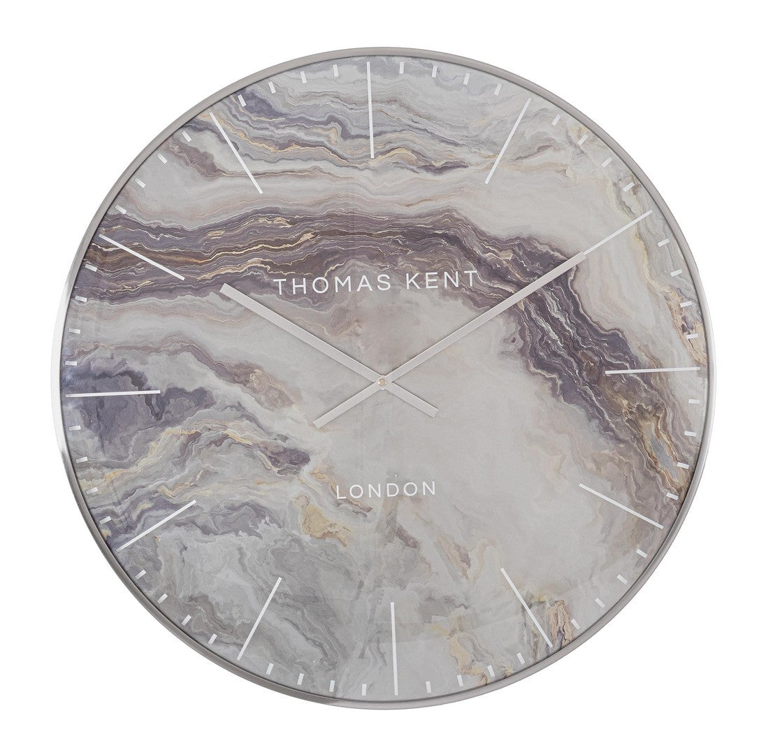 Ceas de perete VEINING din MDF, metal și sticlă, diametru 65 cm