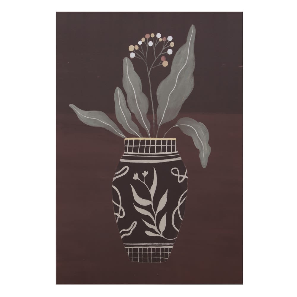 Tablou decorativ JARON din lemn, canvas și plastic, 80 x 120 cm
