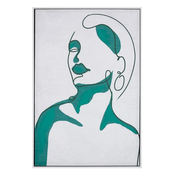 Tablou de perete FACE din canvas cu cadru din polistiren, 63 x 93 cm