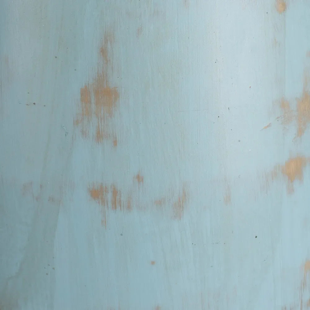 Vază CRION H64 din teracotă, culoare Turquoise, 23 x 25 x 64 cm