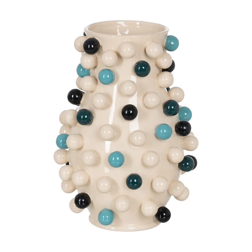 Vază ceramică NERULO multicolor, 31,5 x 31,5 x 43 cm