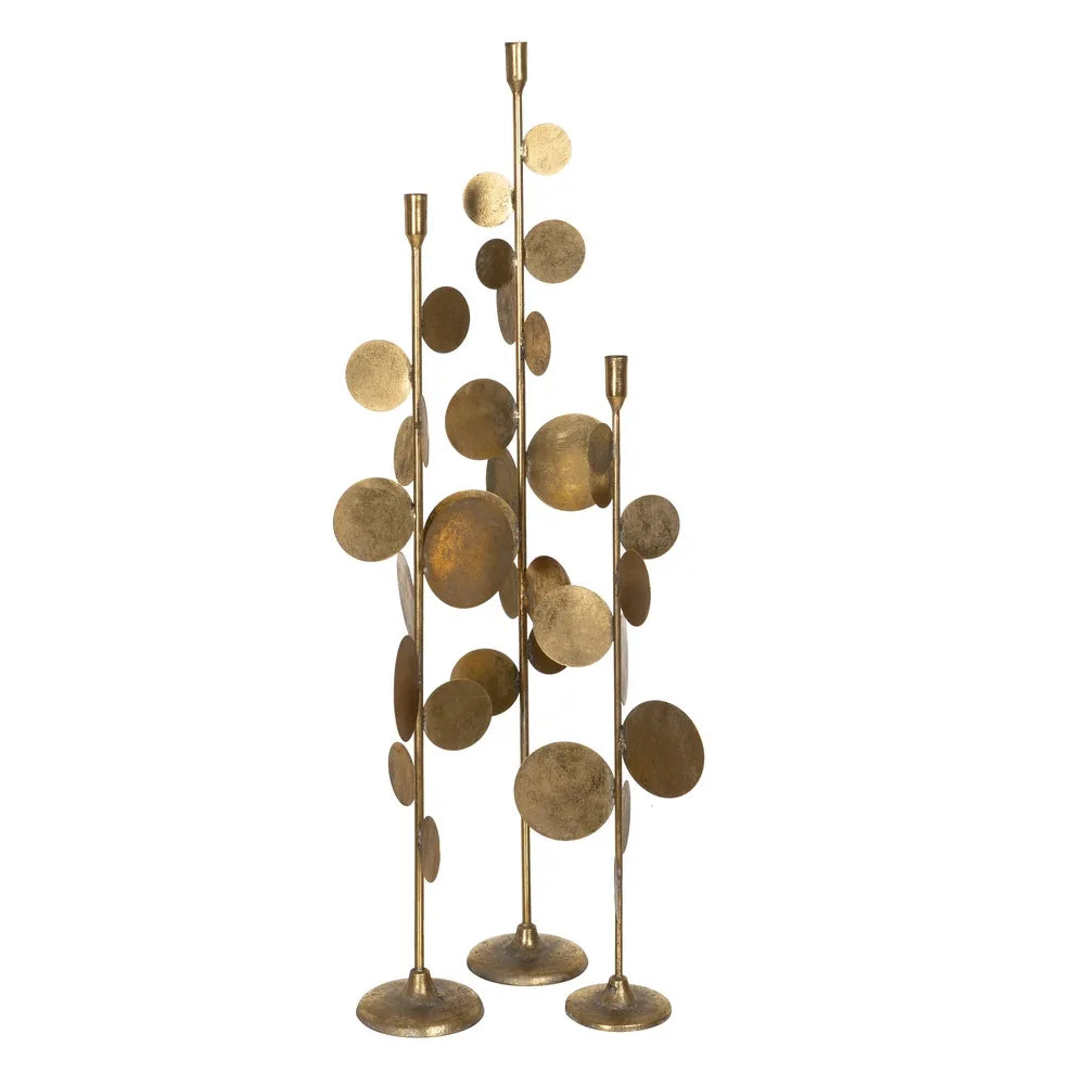Suport lumânare ARISTO H88 CM din fier, 20,5 x 20,5 x 88,5 cm