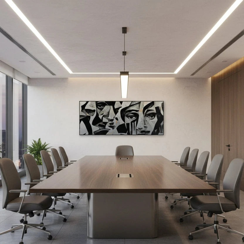 Tablou COLADO din aluminiu, 125 x 50 cm