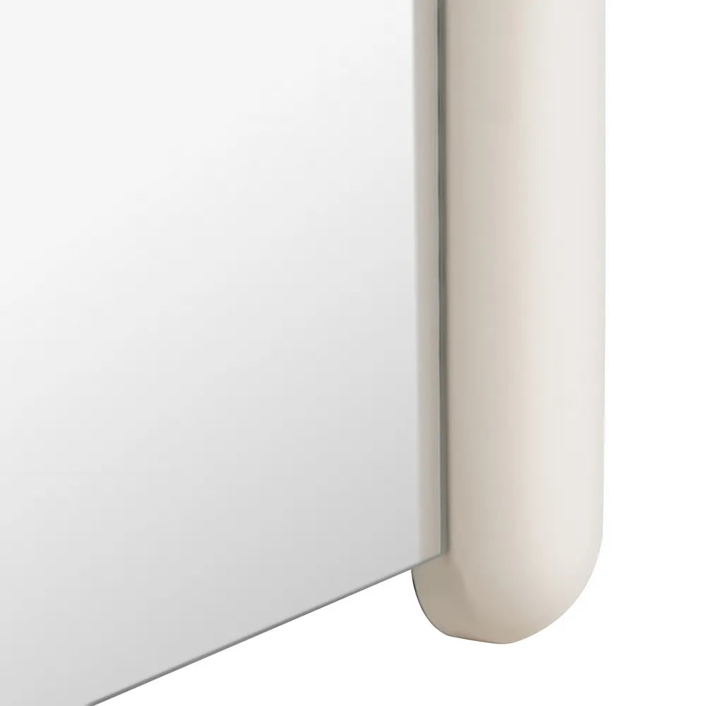 Oglindă de podea VIVAHUE din MDF lăcuit și sticlă, 60 x 160 cm