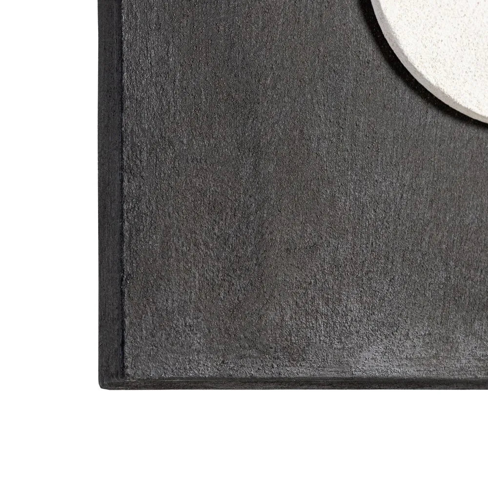 Decorațiune de perete FORFAR din MDF, 80 x 80 cm, cu cârlig