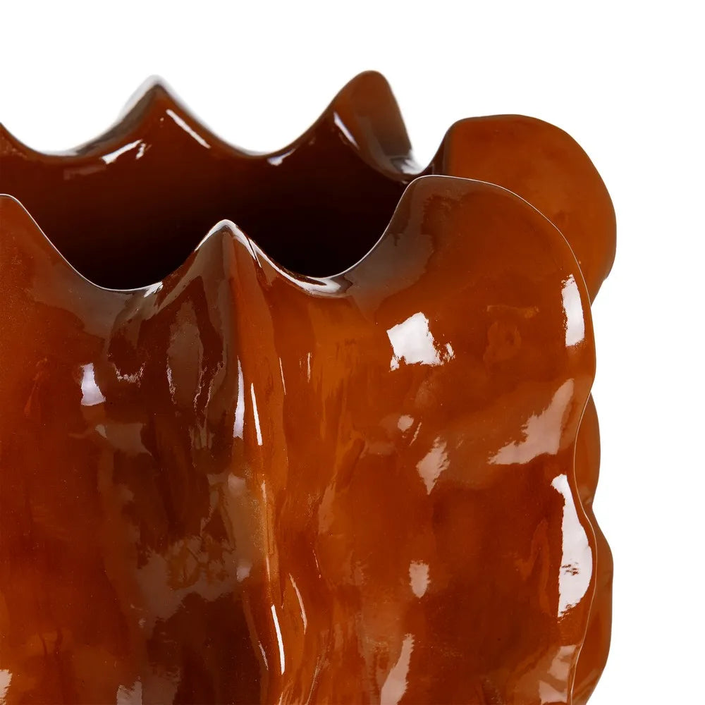 Vază ceramică FLORIX H70, IXIA, dimensiuni 31 x 31 x 70 cm