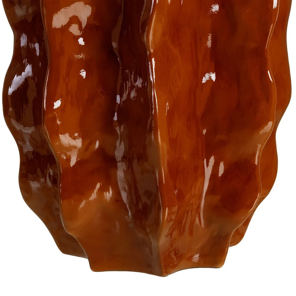 Vază ceramică FLORIX H70, IXIA, dimensiuni 31 x 31 x 70 cm