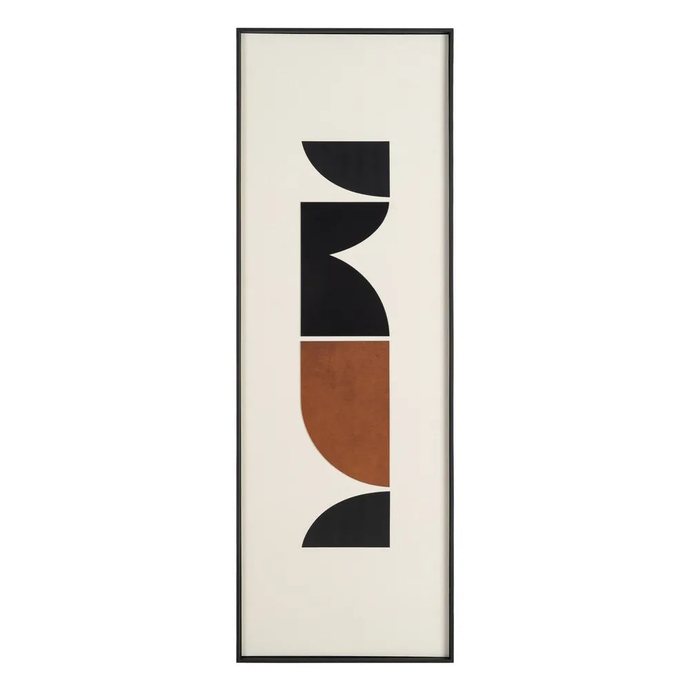 Tablou DIJON MIX din MDF decupat cu laser, 52 x 152 cm