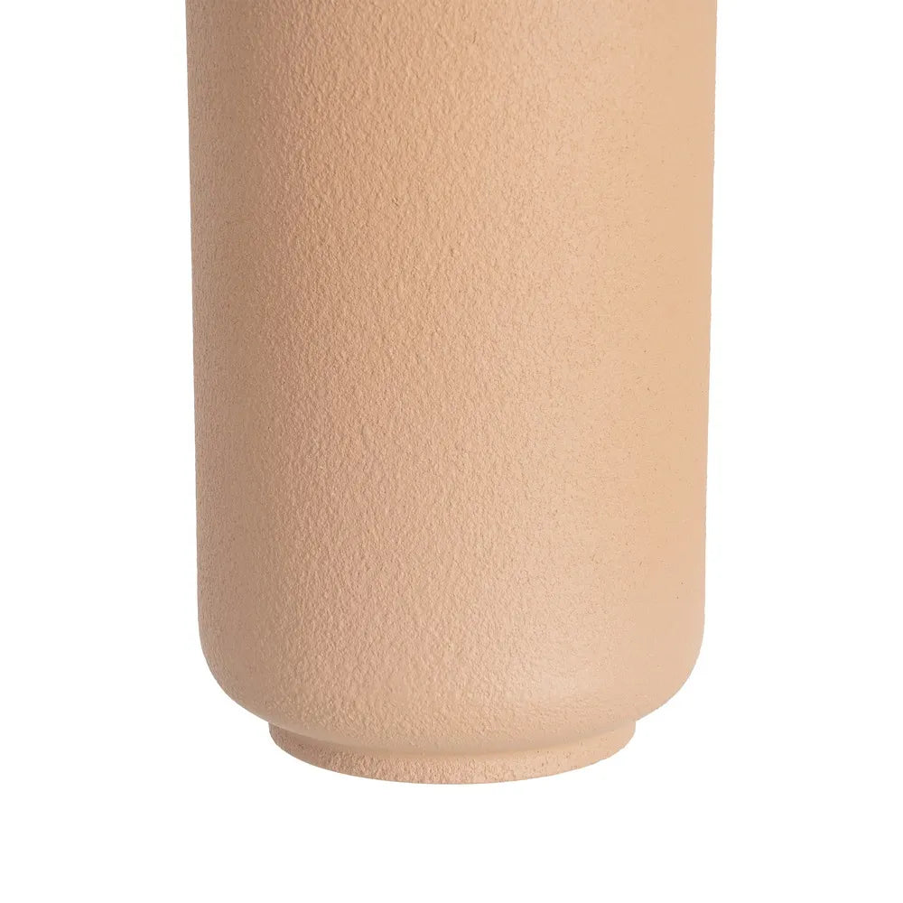 Vază decorativă CANBER H42 din fier, 15,2 x 15,2 x 42 cm