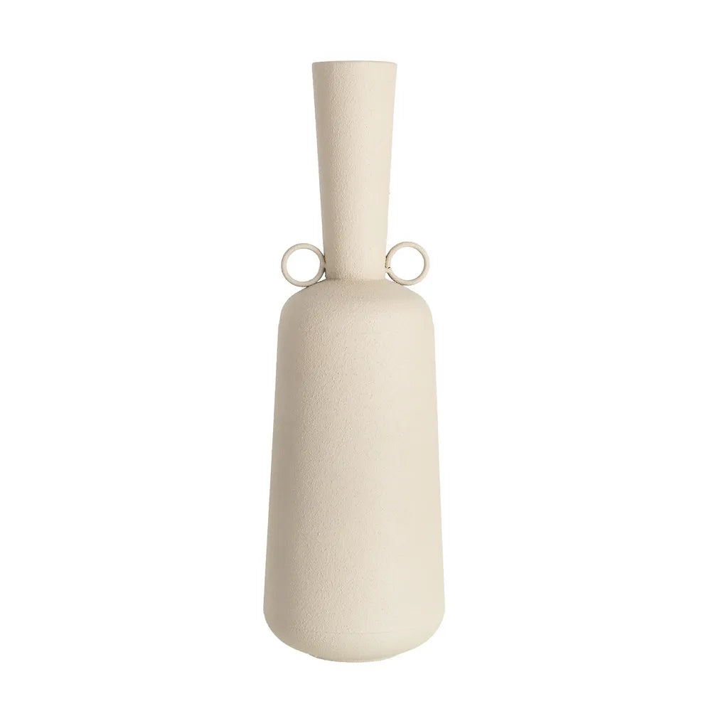 Vază decorativă TARBEN din fier, 18,2 x 18,2 x 59,5 cm