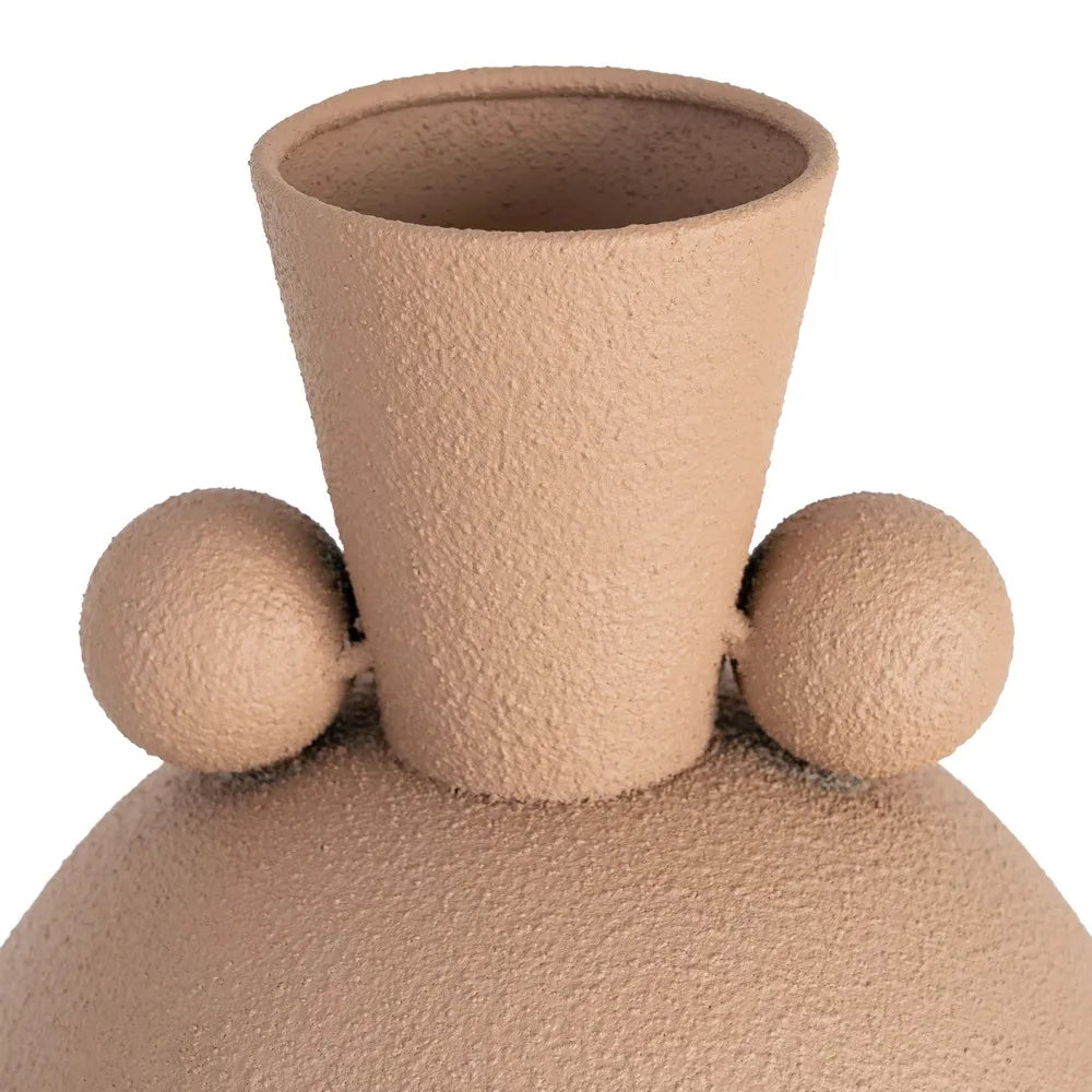 Vază decorativă CANBER H29 din fier, 20 x 20 x 29 cm