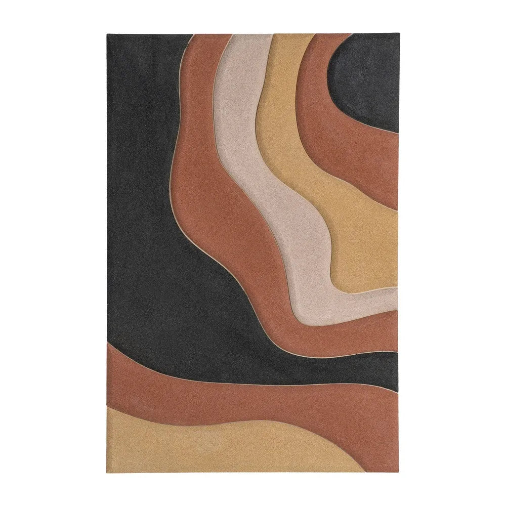 Set 2 tablouri abstracte MAHEL din MDF, 80 x 120 cm fiecare