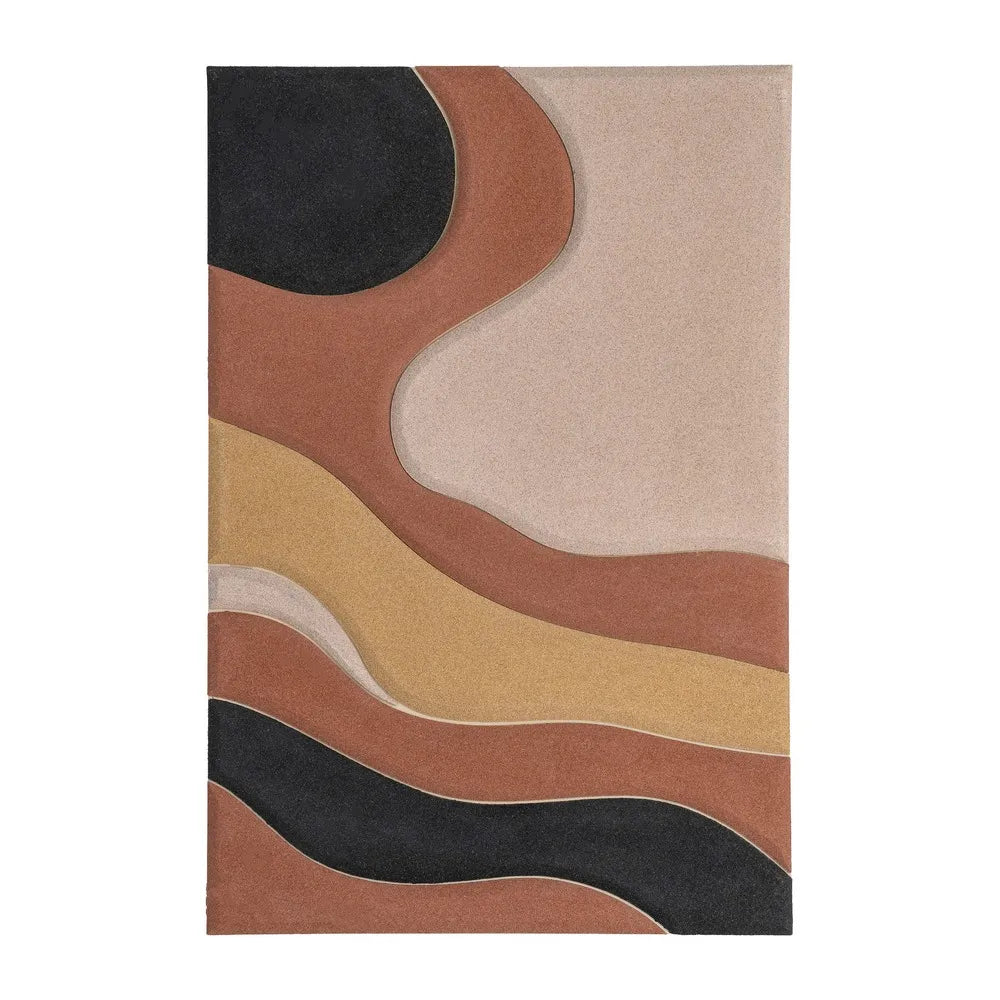 Set 2 tablouri abstracte MAHEL din MDF, 80 x 120 cm fiecare