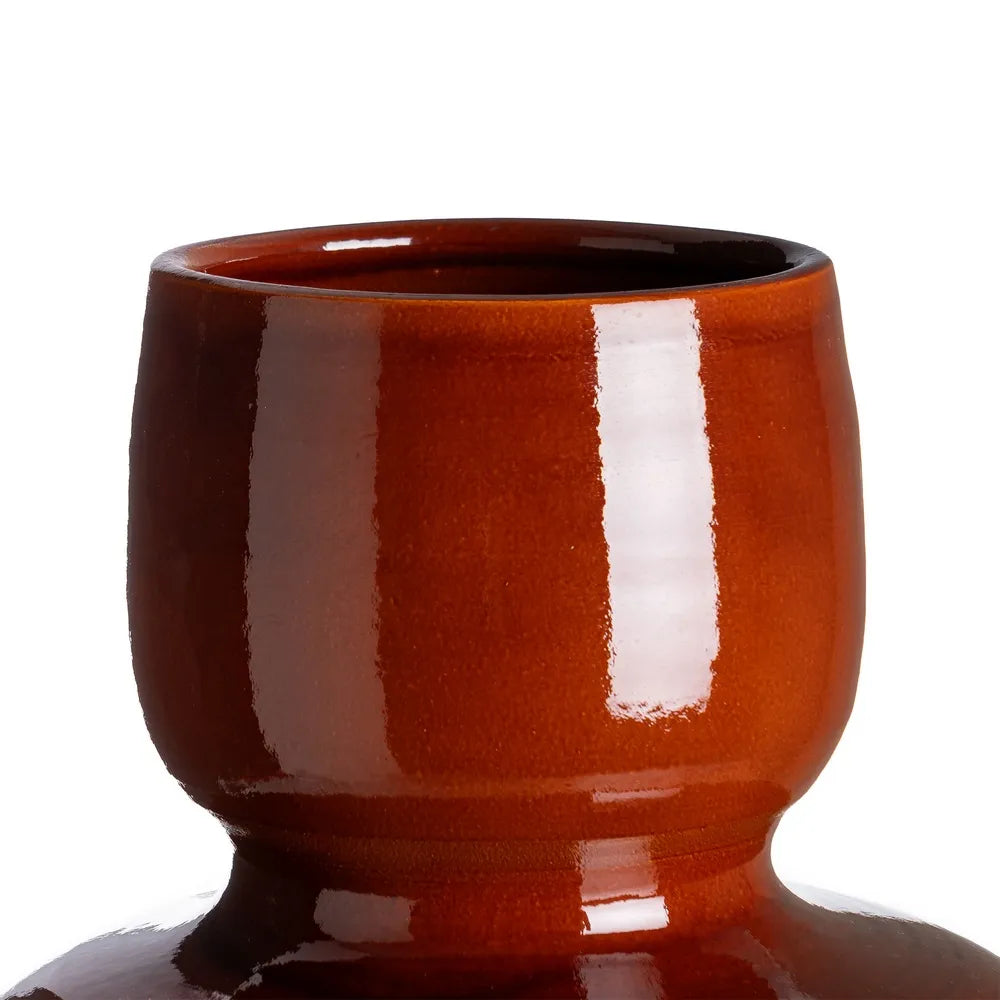 Vază decorativă din ceramică EVROND H40, 27 x 27 x 40 cm