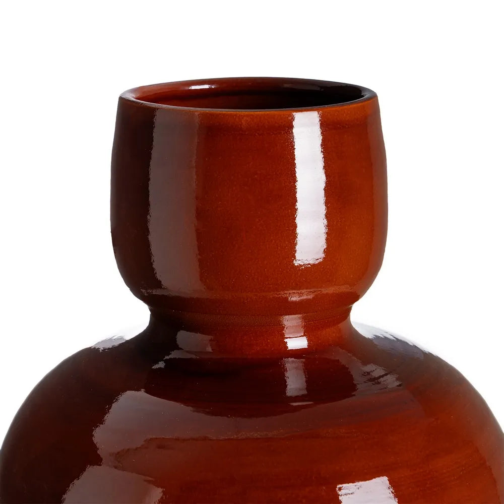 Vază decorativă din ceramică EVROND H40, 27 x 27 x 40 cm