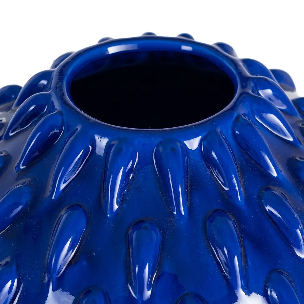 Vază decorativă din ceramică TARNOR AZUR, 27 x 27 x 26 cm