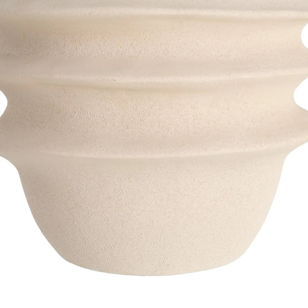 Vază decorativă HUELVA H30 din ceramică, 35 x 35 x 30 cm
