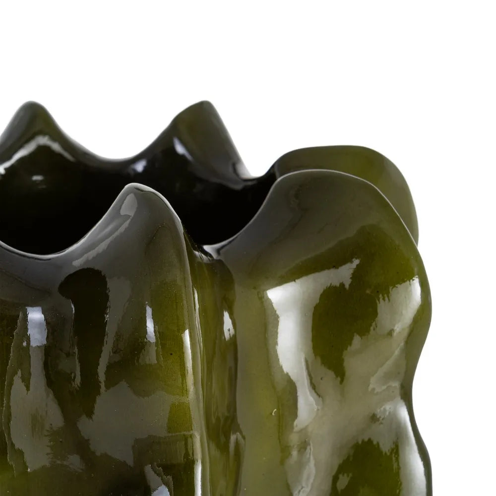 Vază decorativă din ceramică MANITO H70, 31 x 31 x 70 cm