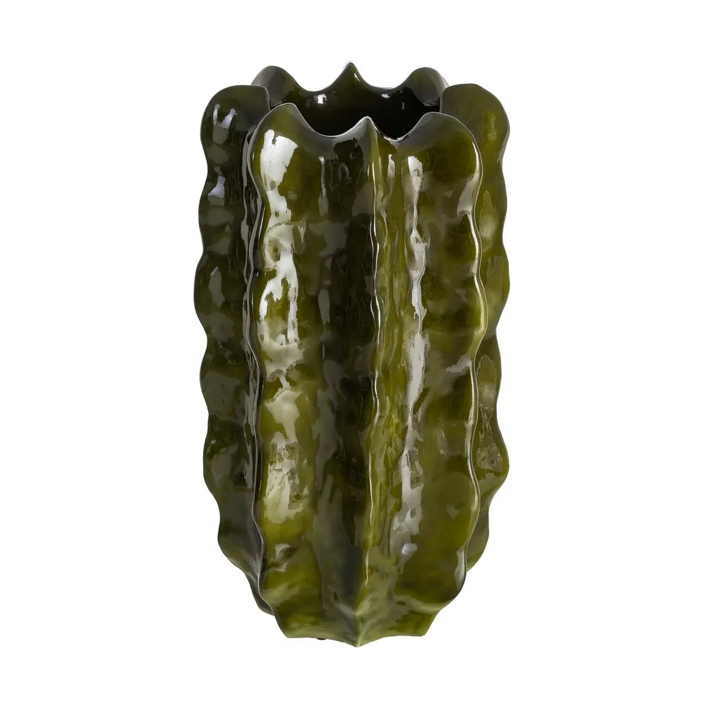 Vază decorativă din ceramică MANITO H70, 31 x 31 x 70 cm