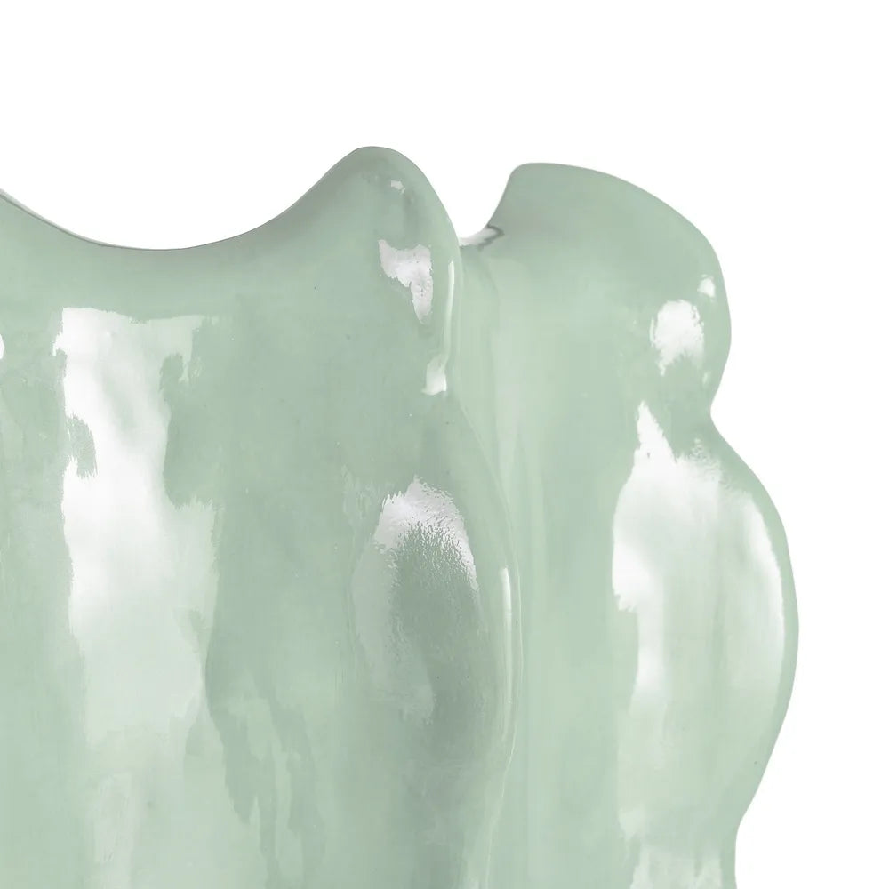 Vază decorativă MANITO DECO H34 din ceramică, 35 x 35 x 34 cm