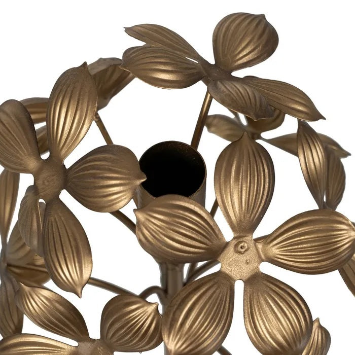 Suport lumânare ANISE din fier, 15 x 15 x 40 cm