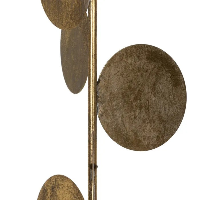 Suport lumânare ARISTO din fier, 18,5 x 18,5 x 71,5 cm