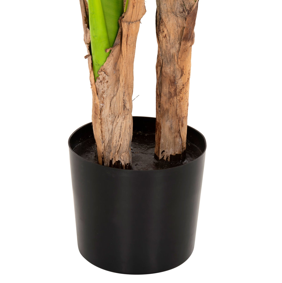 Plantă artificială COLETA BANANA TREE verde, ghiveci din polipropilenă, înălțime 123 cm