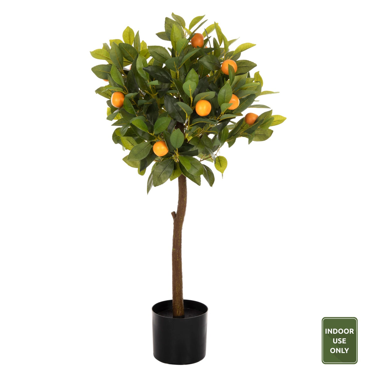 Planta artificială GUIDO ORANGE TREE din polietilenă și pânză, 90 cm