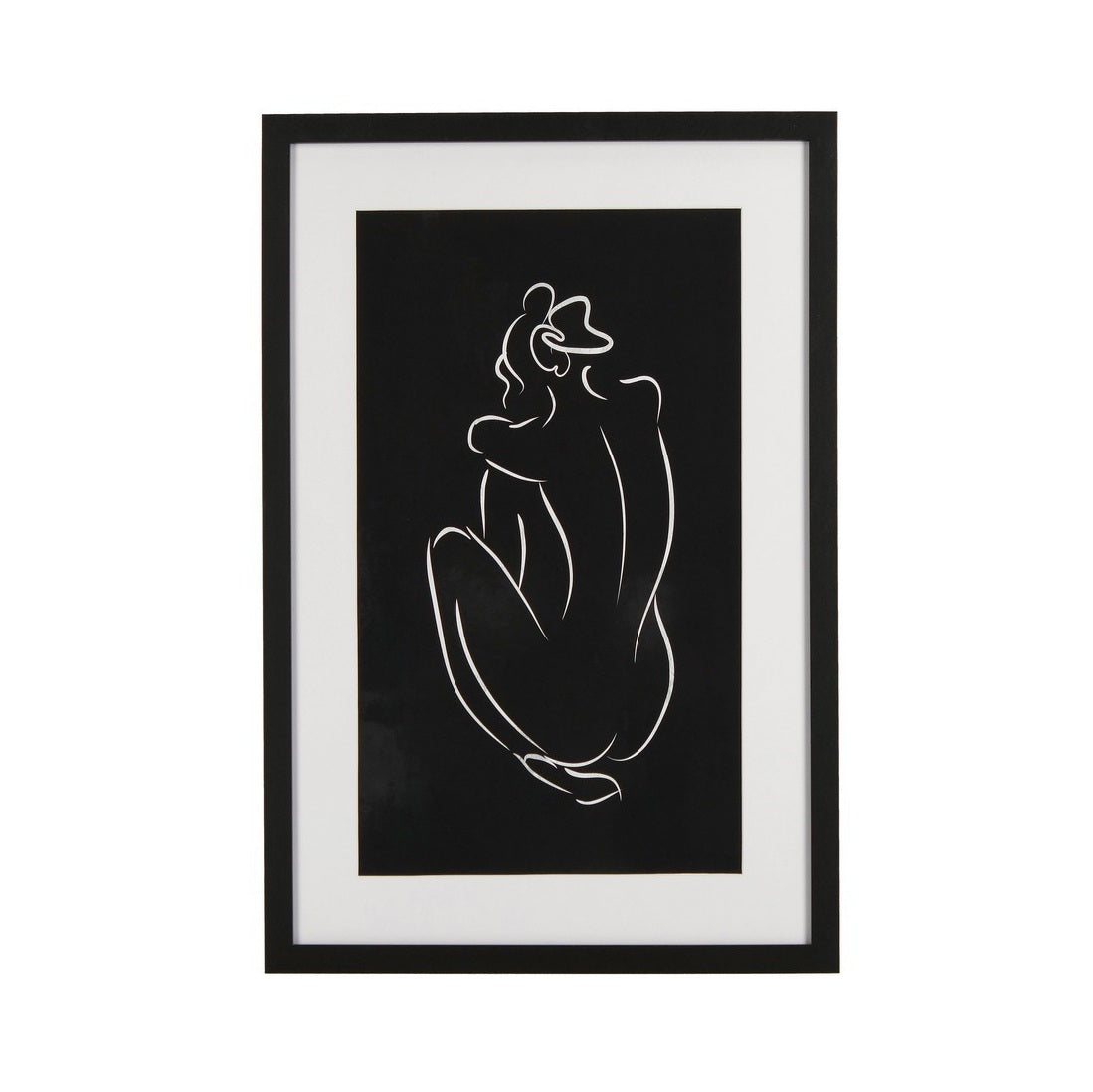 Tablou REFINED tipărit pe hârtie, cu sticlă și cadru MDF, 40 x 60 cm