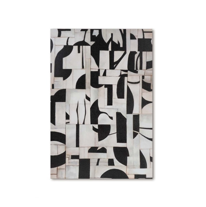 Tablou RIVIERA pe pânză texturată, abstract, 80 x 120 cm