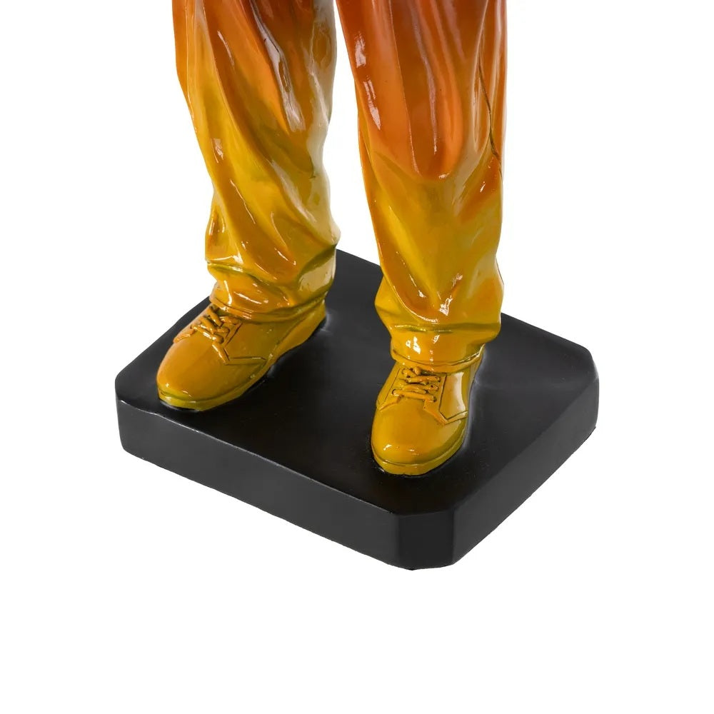 Decorațiune SILFA BOY din rășină, 23 x 13,5 x 53 cm