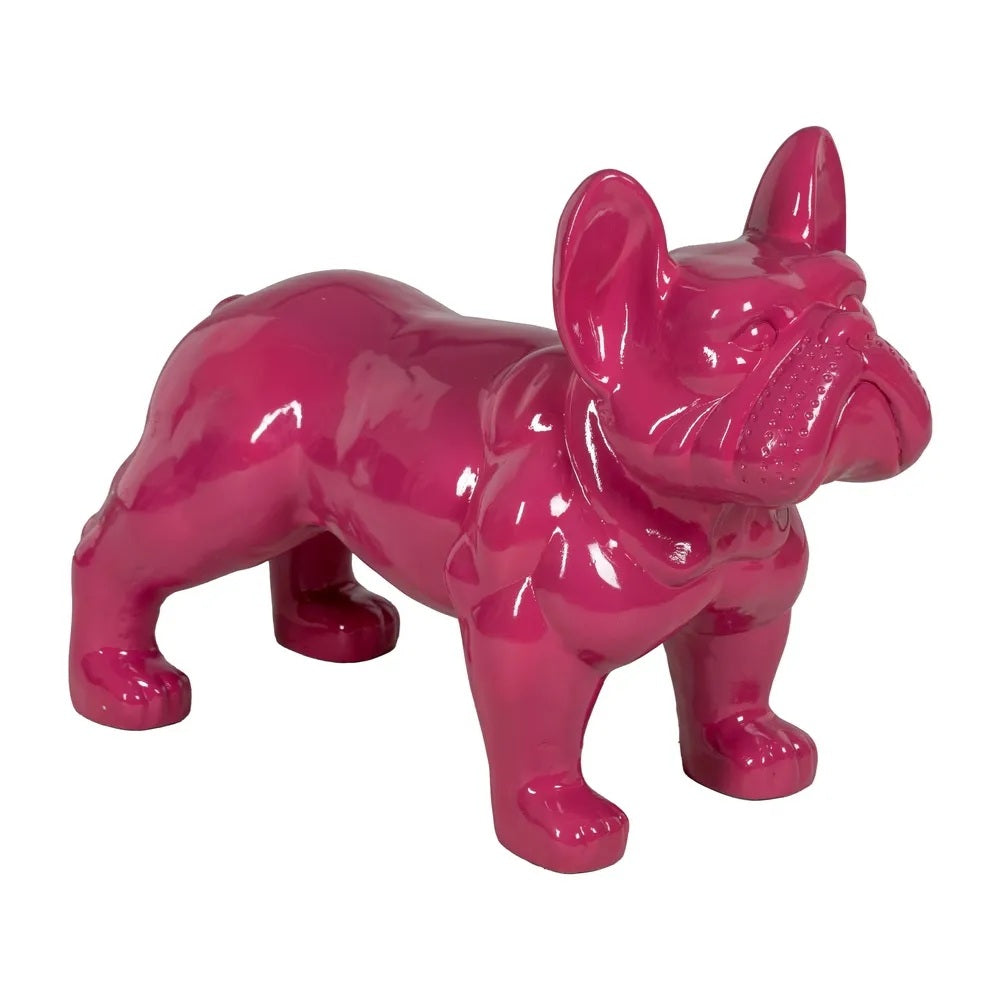 Decorațiune TORAN BULL DOG din rășină, 88 x 38 x 63 cm