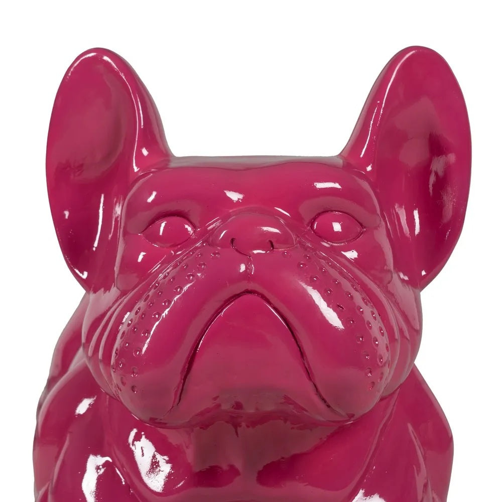 Decorațiune TORAN BULL DOG din rășină, 88 x 38 x 63 cm