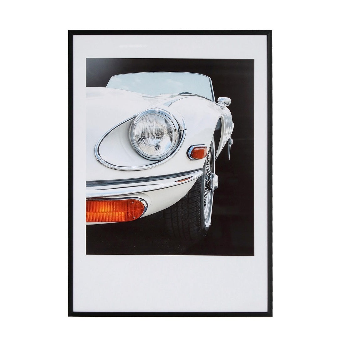 Tablou DOWNTOWN 711 cu structură din MDF, sticlă și cadru din plastic, 50 x 70 cm