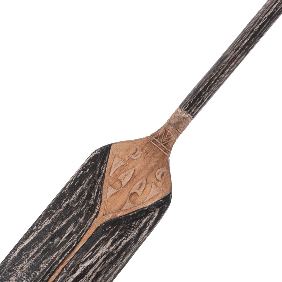 Decorațiune de perete ALBANIK PADDLE din lemn de Albasia, 16,5 x 100 cm